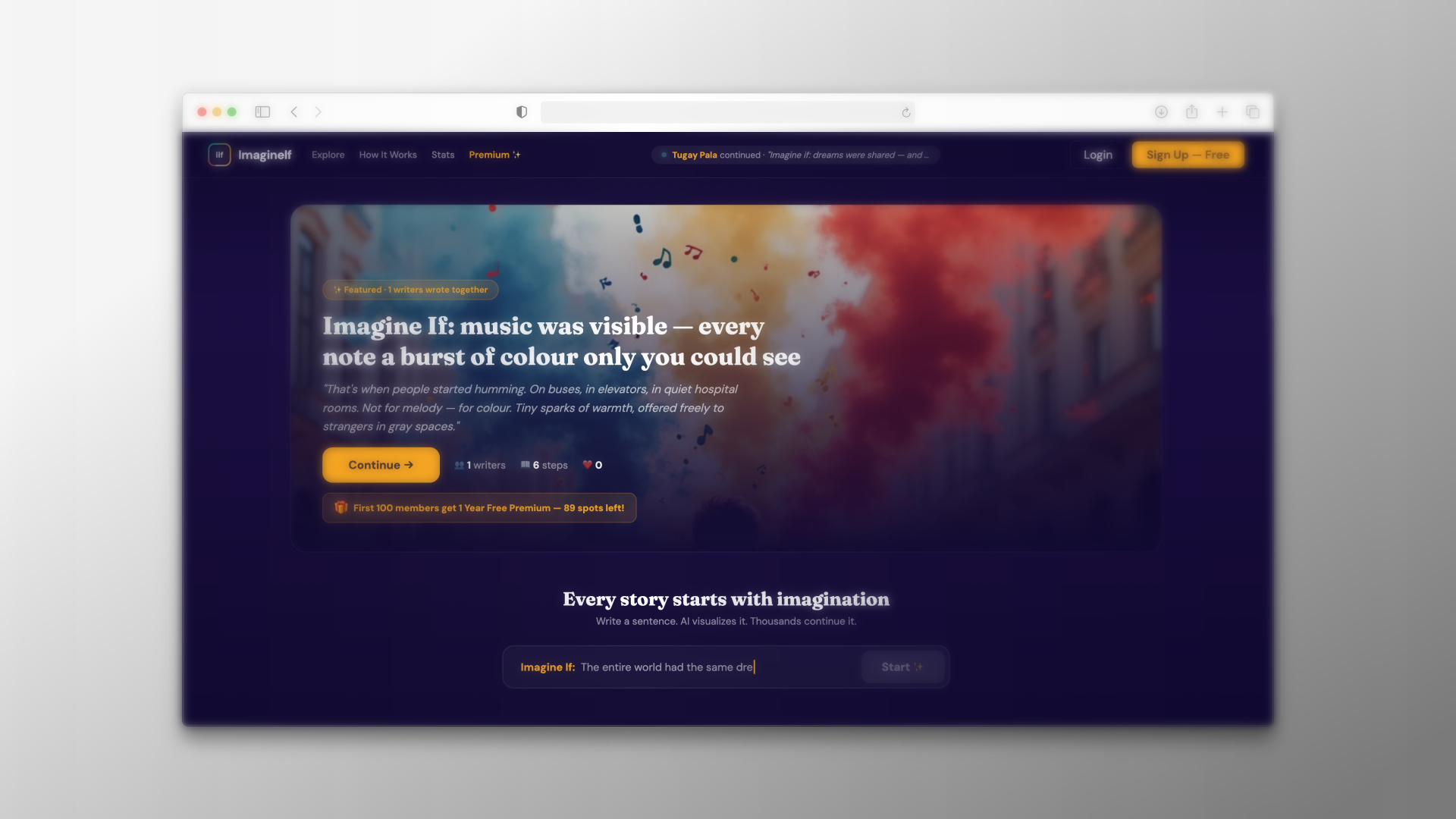 Screenshot 1 of ImagineIf