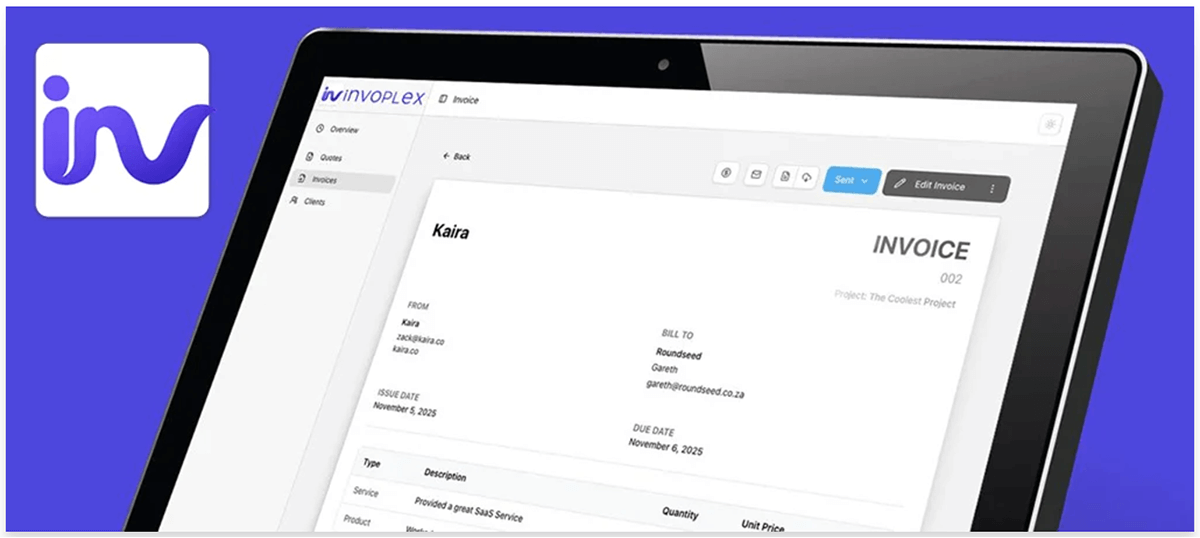 Screenshot 1 of Invoplex