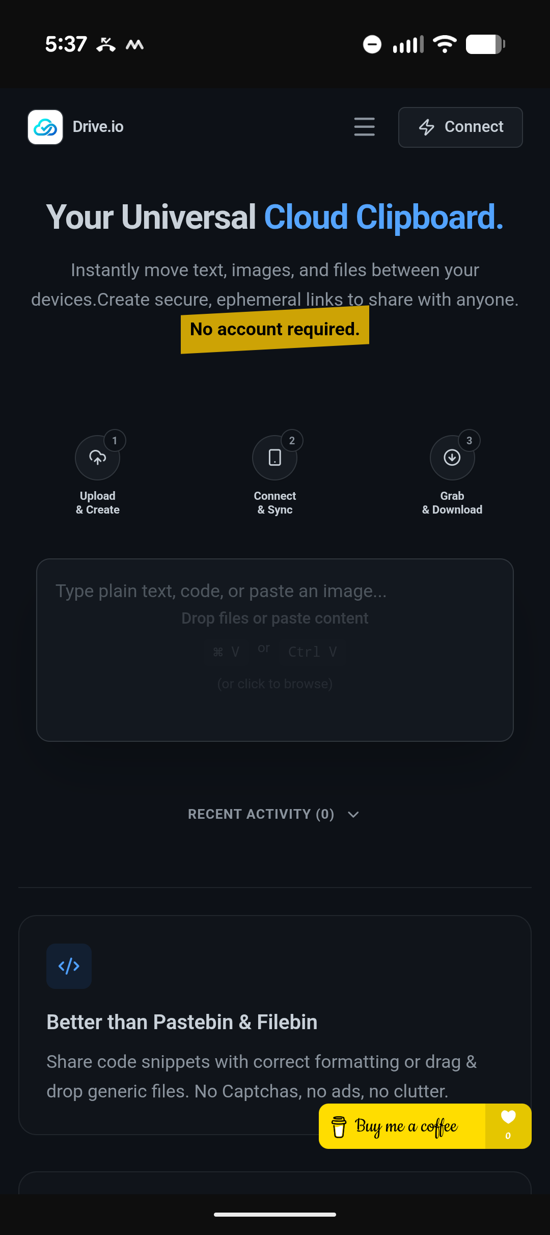 Screenshot 1 of Drive.io