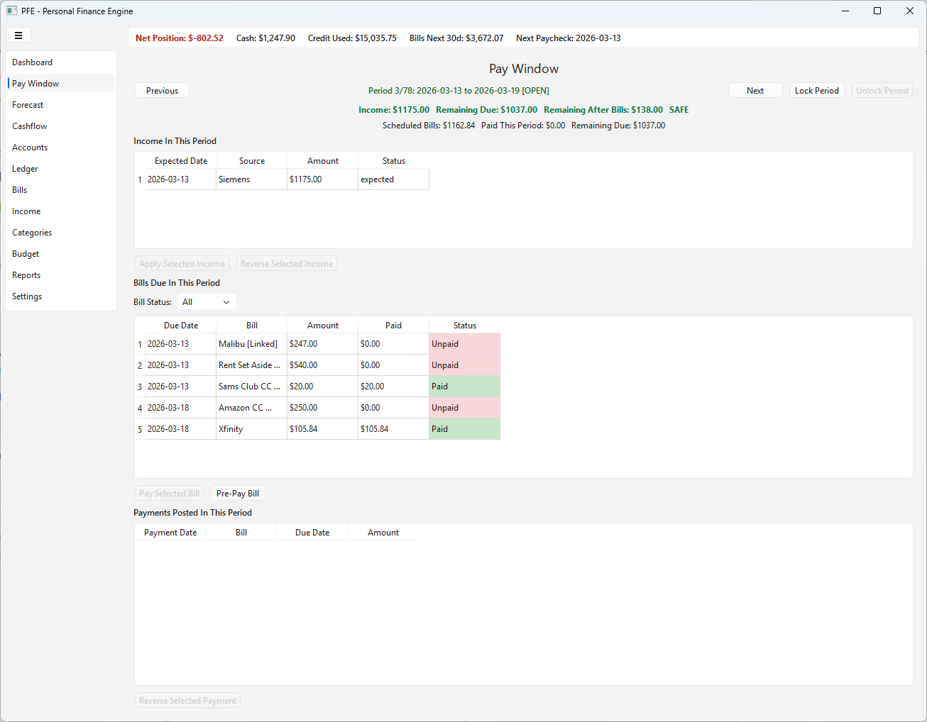 Screenshot 1 of PayFlow Engine