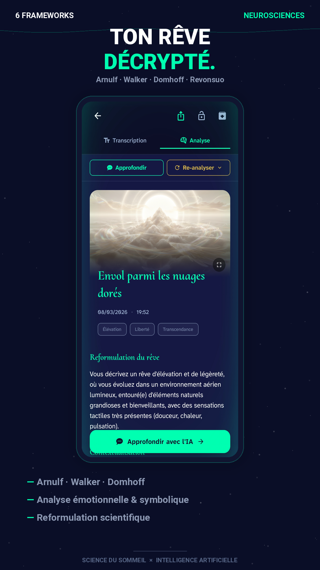 Screenshot 1 of Noctaliæ – Scientific Dream Analysis 