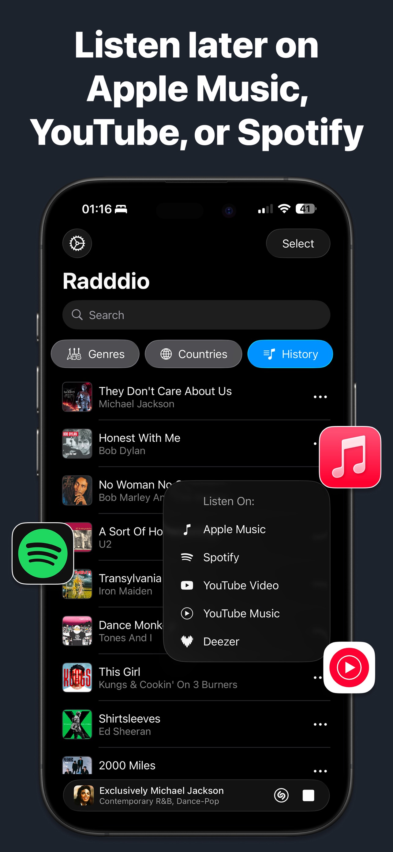 Screenshot 7 of Radddio - FM Radio Player App for iPhone