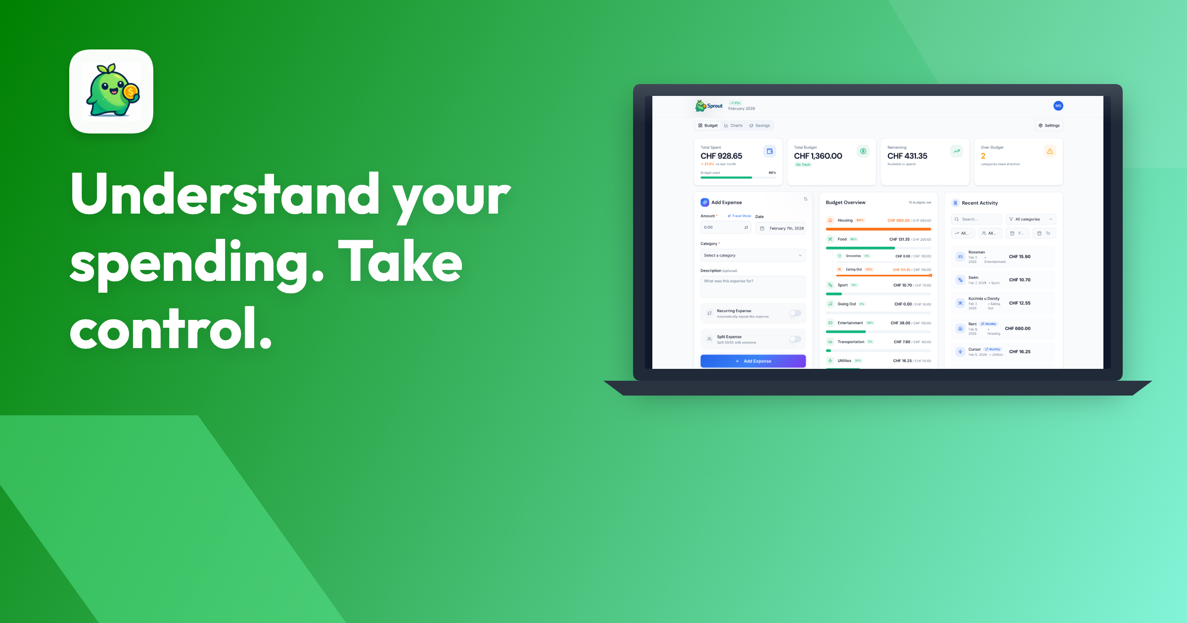 Screenshot 3 of Sprout Budget