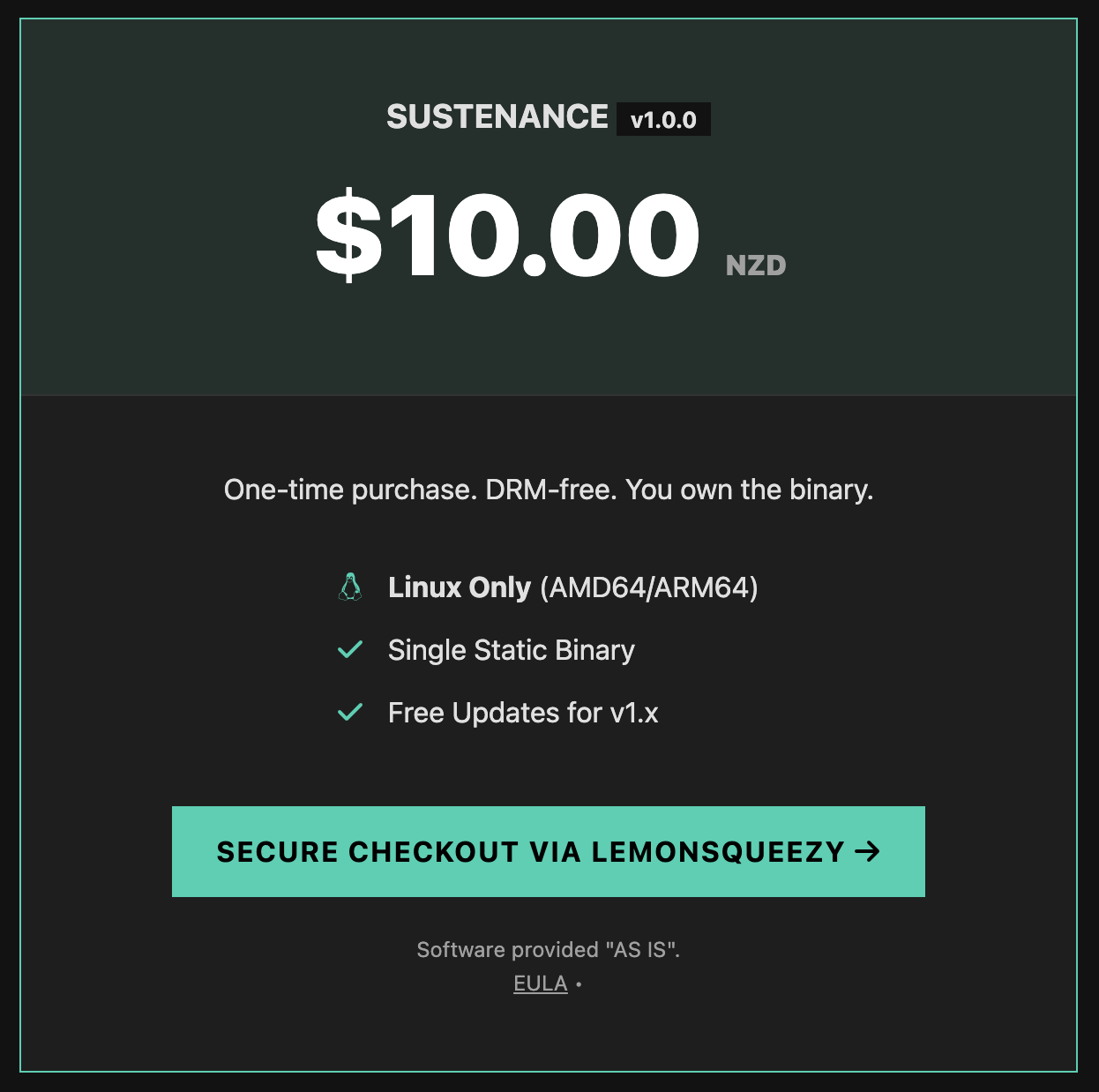 Screenshot 4 of Sustenance