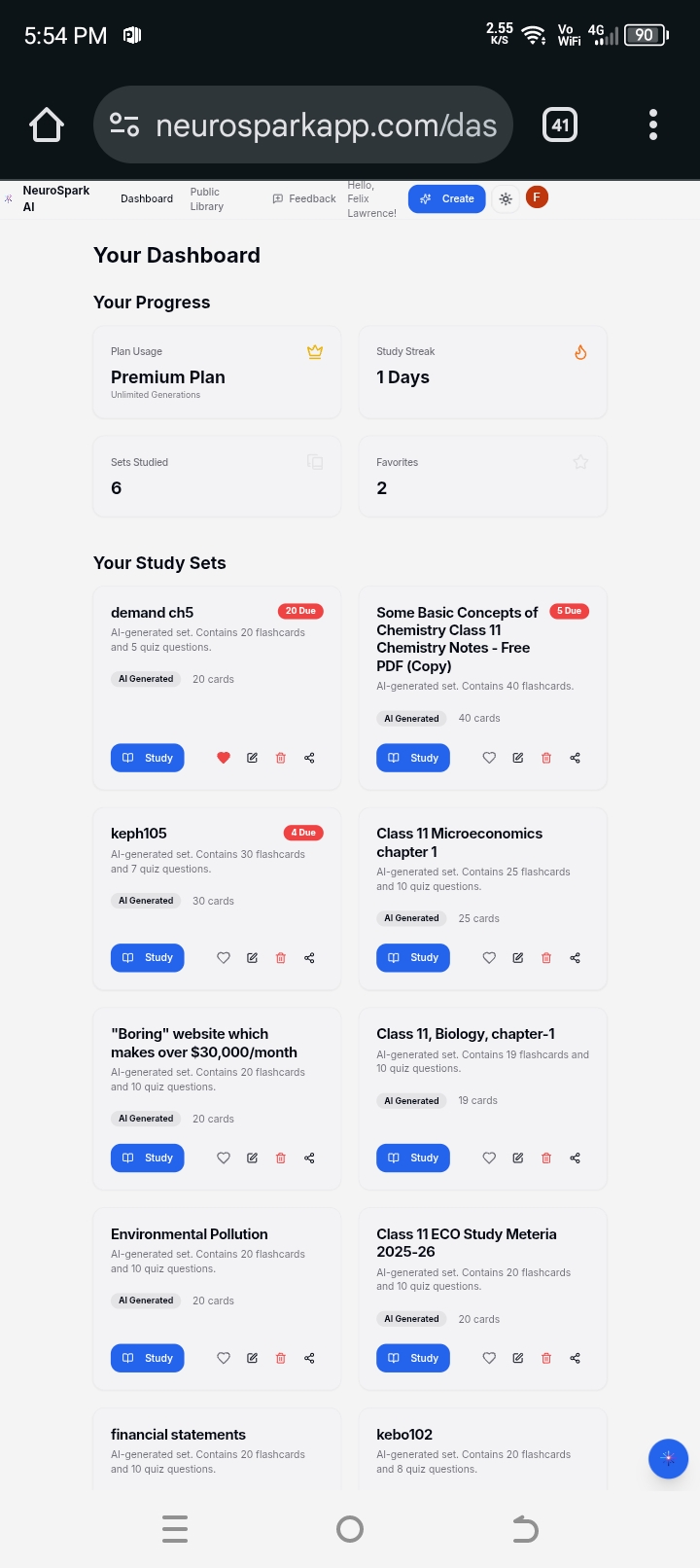Screenshot 7 of NeuroSpark AI