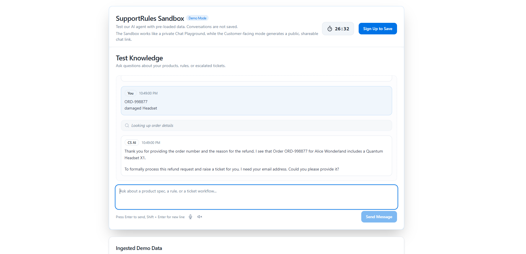 Screenshot 9 of SupportRules - AI Customer Support