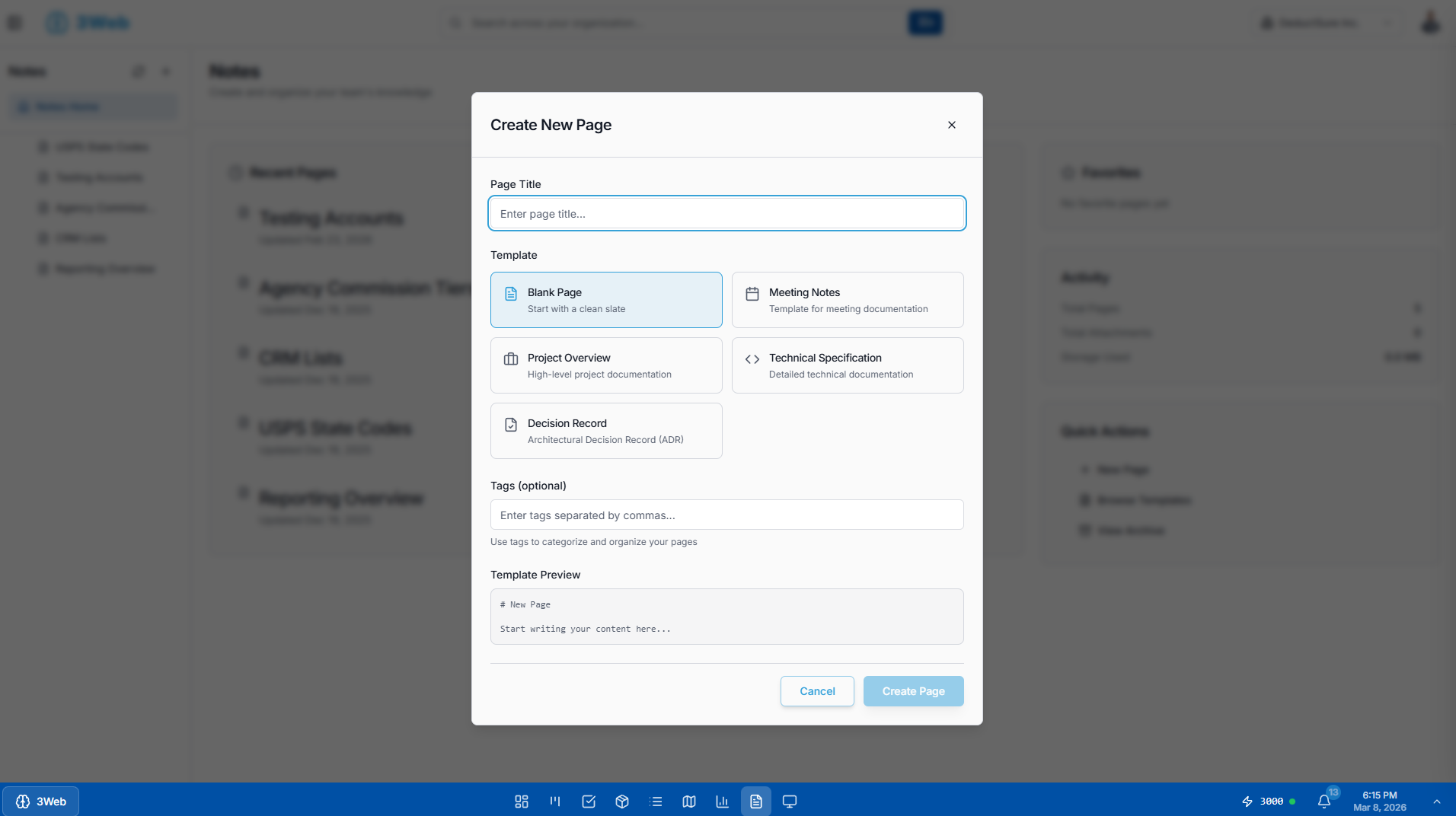 Screenshot 10 of 3Web