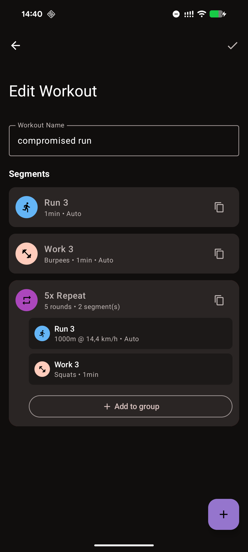 Screenshot 1 of RunRox: Build on Phone, Crush it on Wear