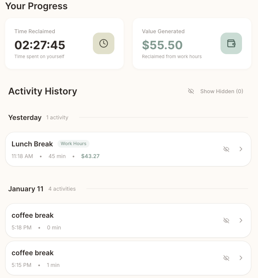 Screenshot 4 of Loafing - Reclaim Your Time