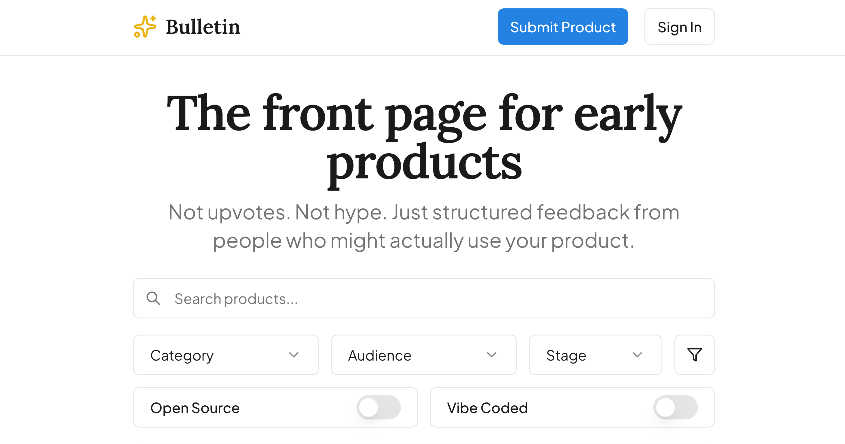 Screenshot 1 of Bulletin