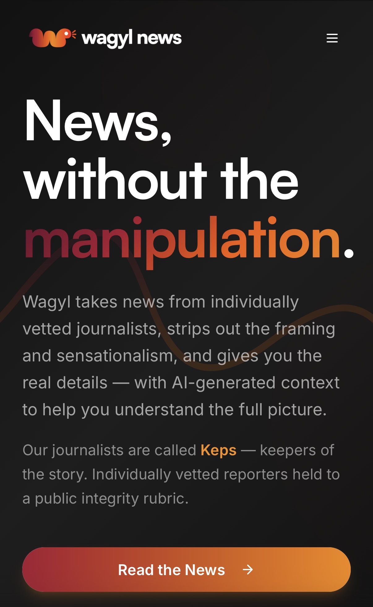 Screenshot 1 of Wagyl News