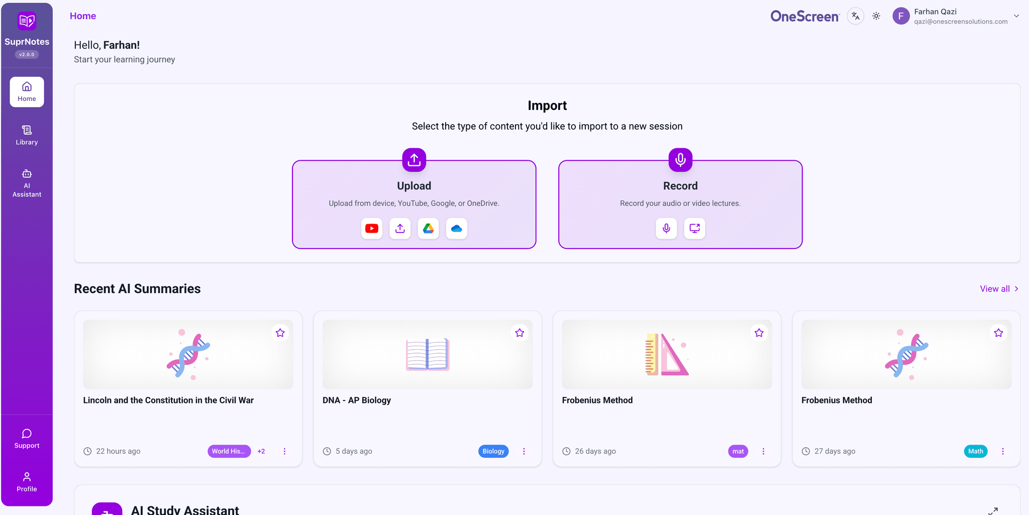 Screenshot 1 of Suprnotes