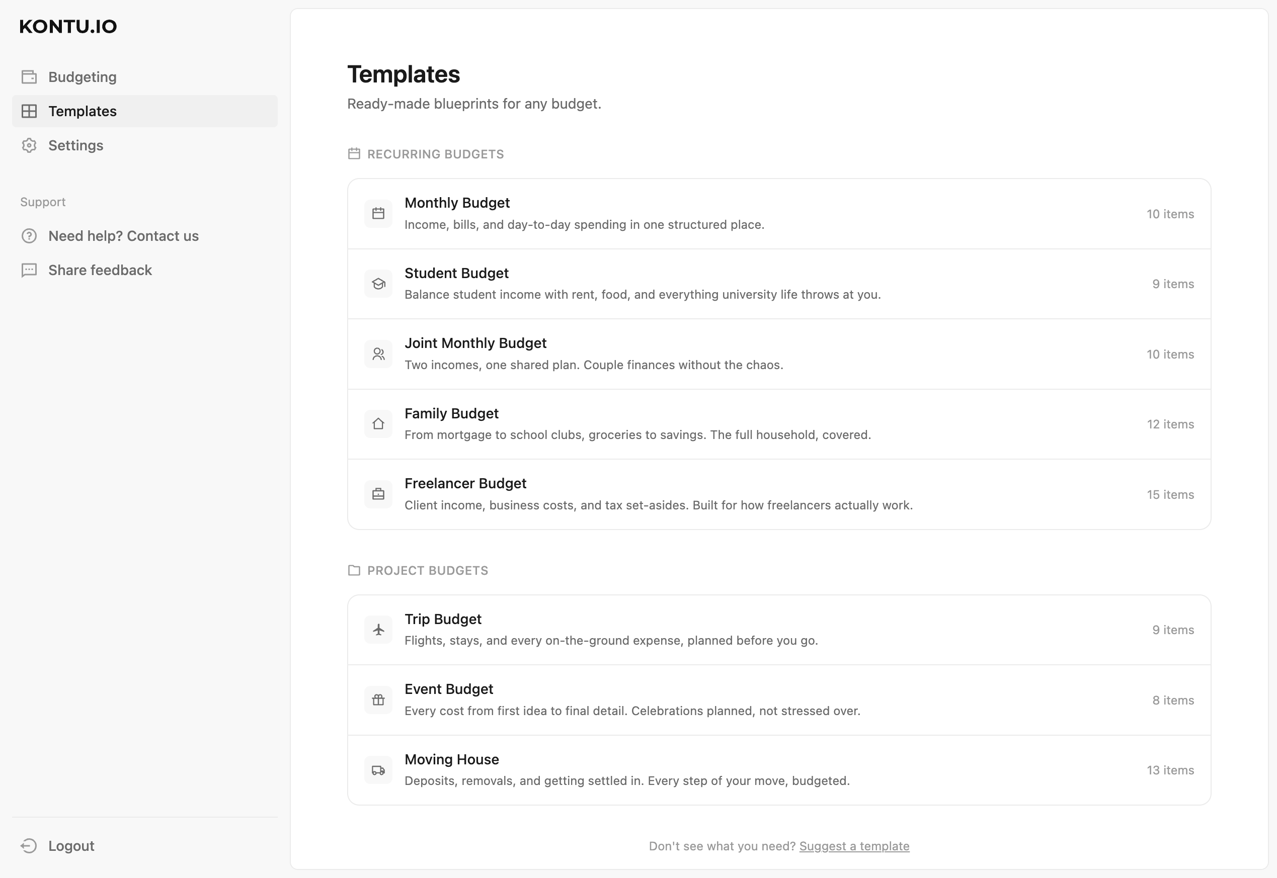 Screenshot 2 of Kontu.io