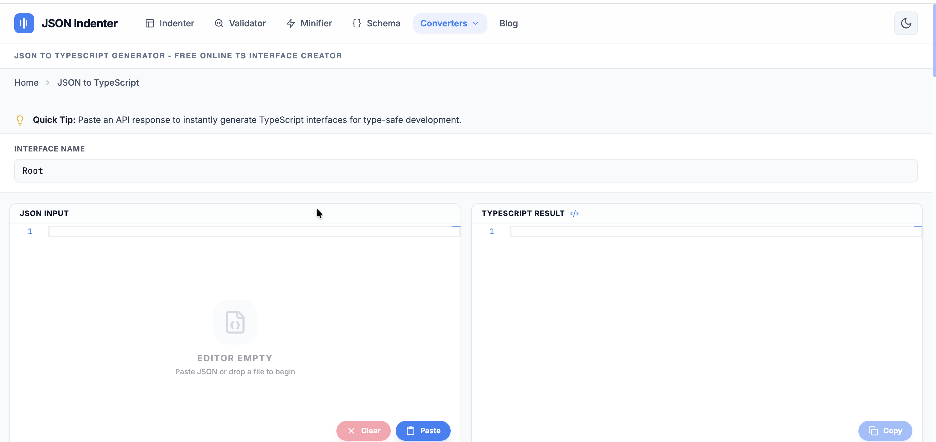 Screenshot 2 of JSON Indenter