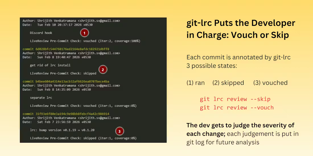 Screenshot 6 of git-lrc