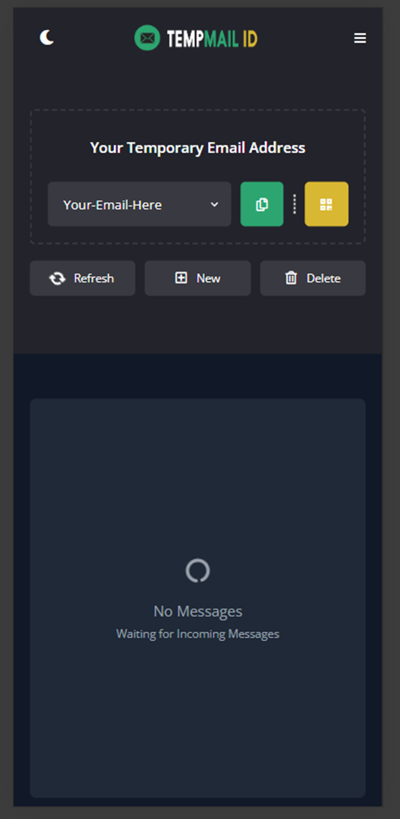 Screenshot 2 of Temp Mail ID