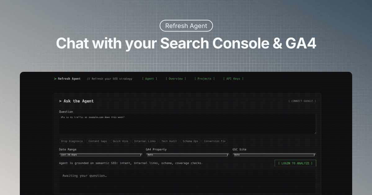 Screenshot 1 of Refresh Agent: AI Marketing Strategist