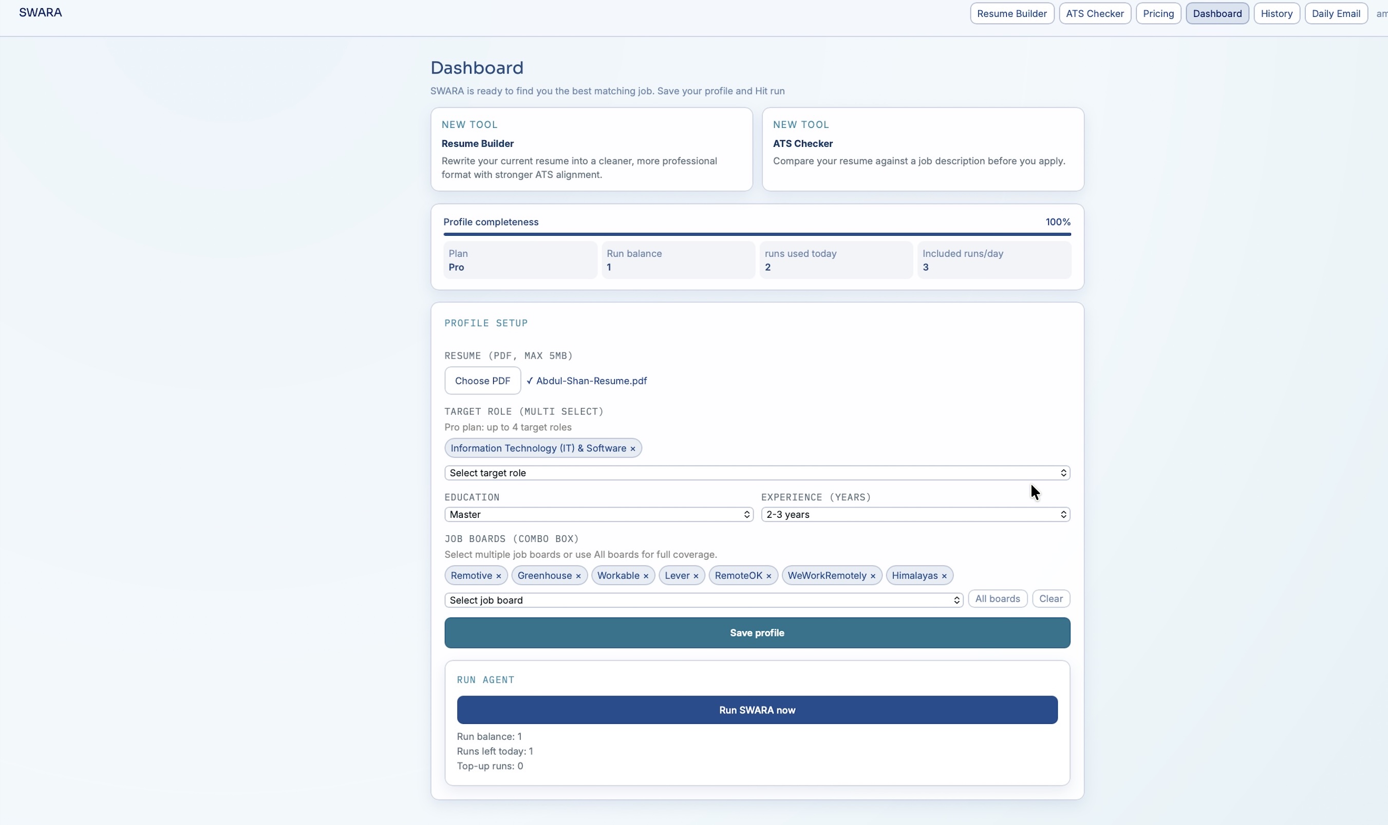 Screenshot 4 of SWARA