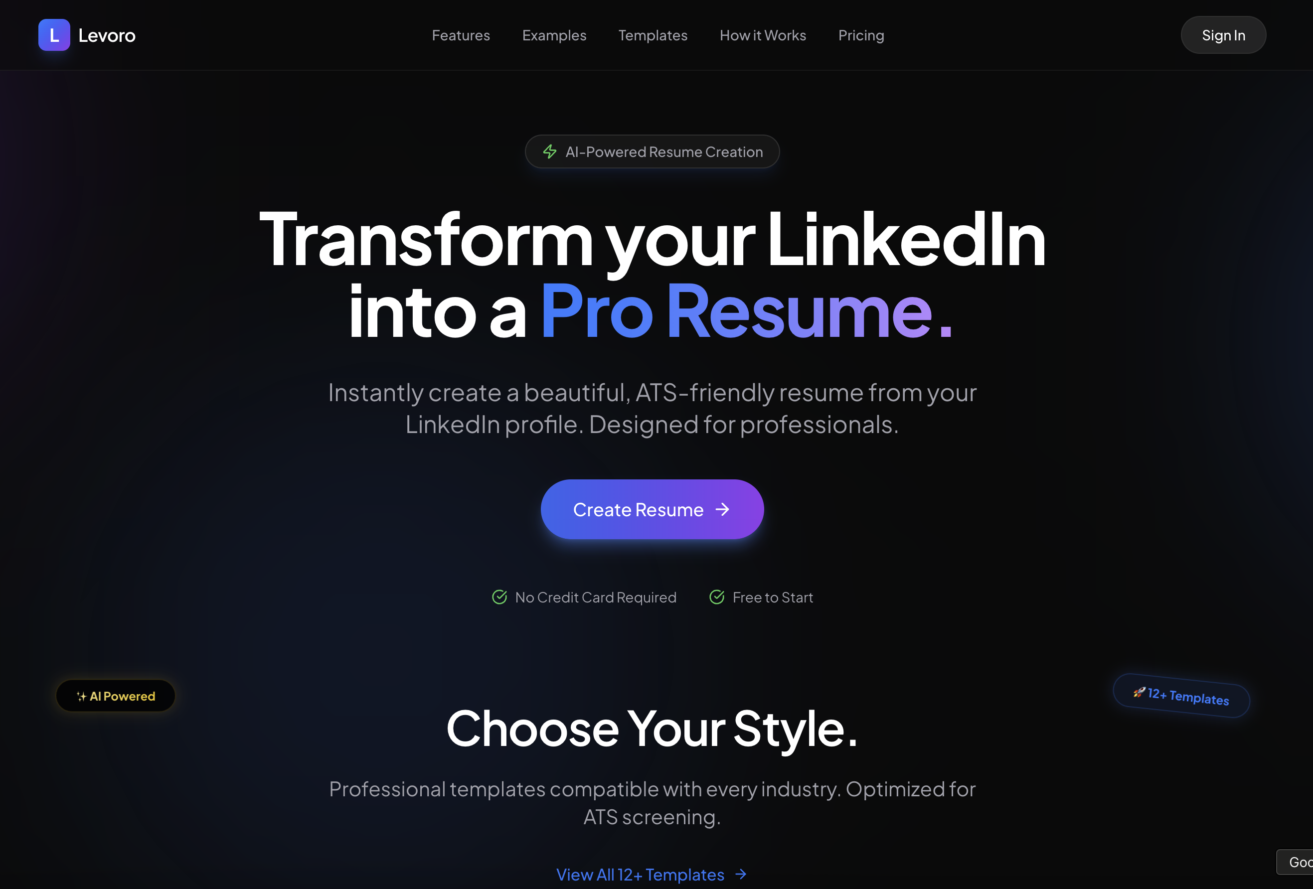 Screenshot 1 of Levoro