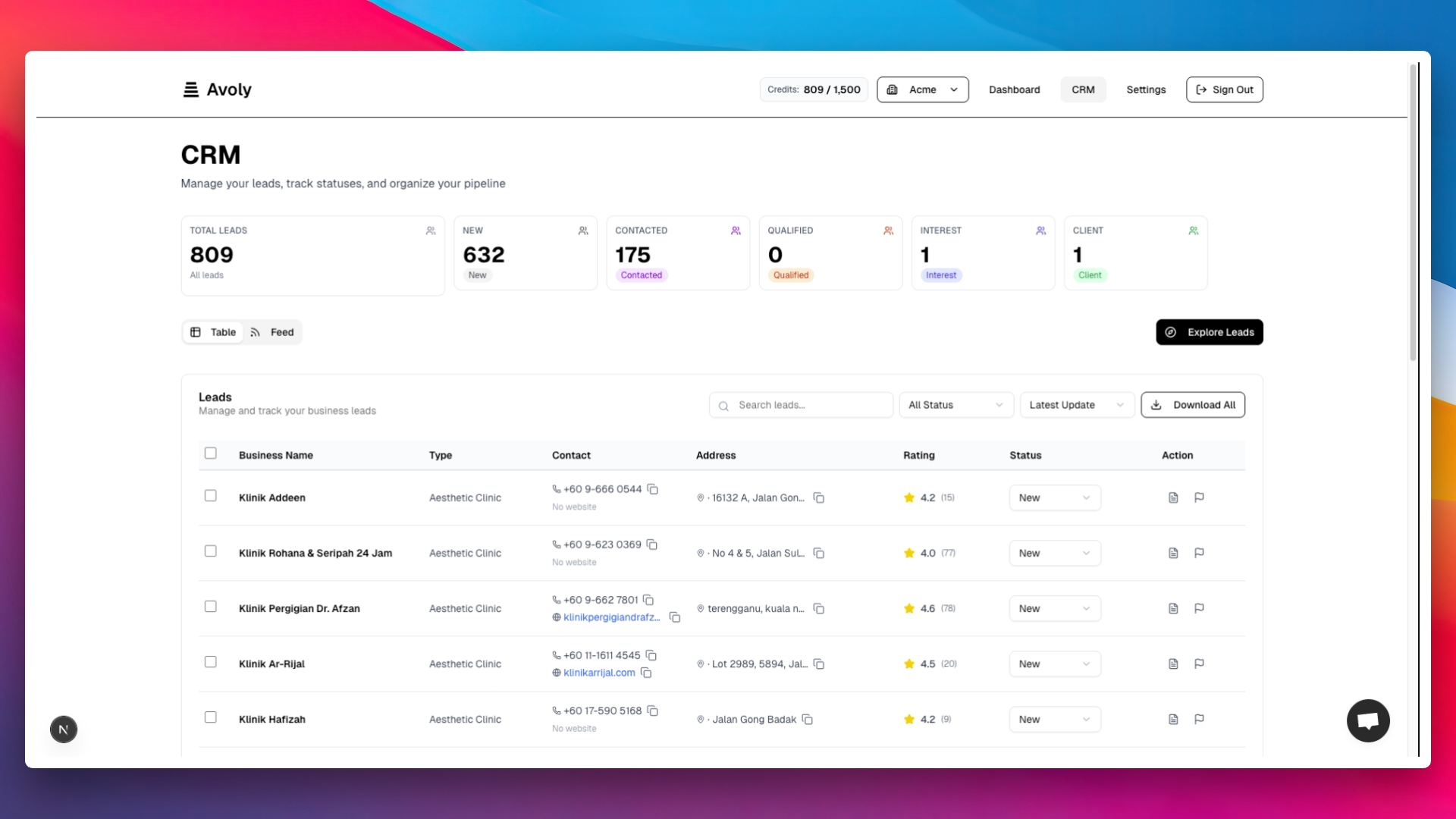 Screenshot 1 of Avoly