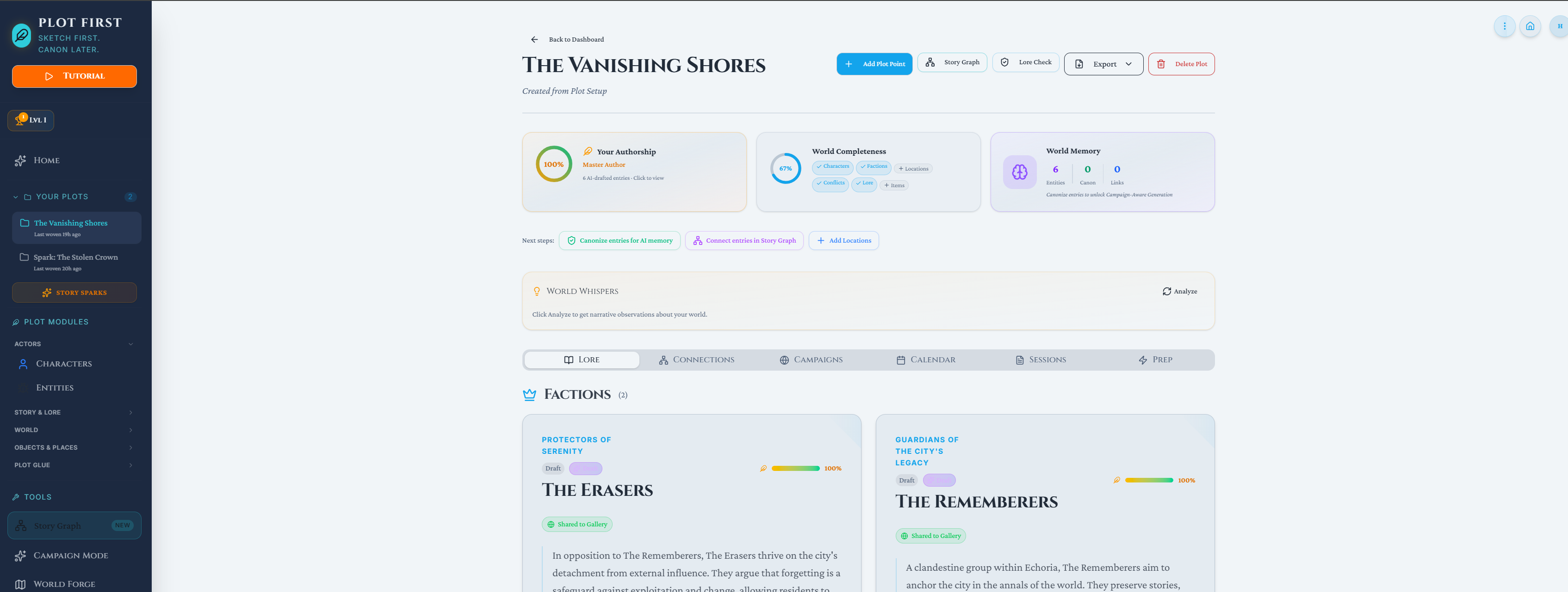 Screenshot 3 of Plot First