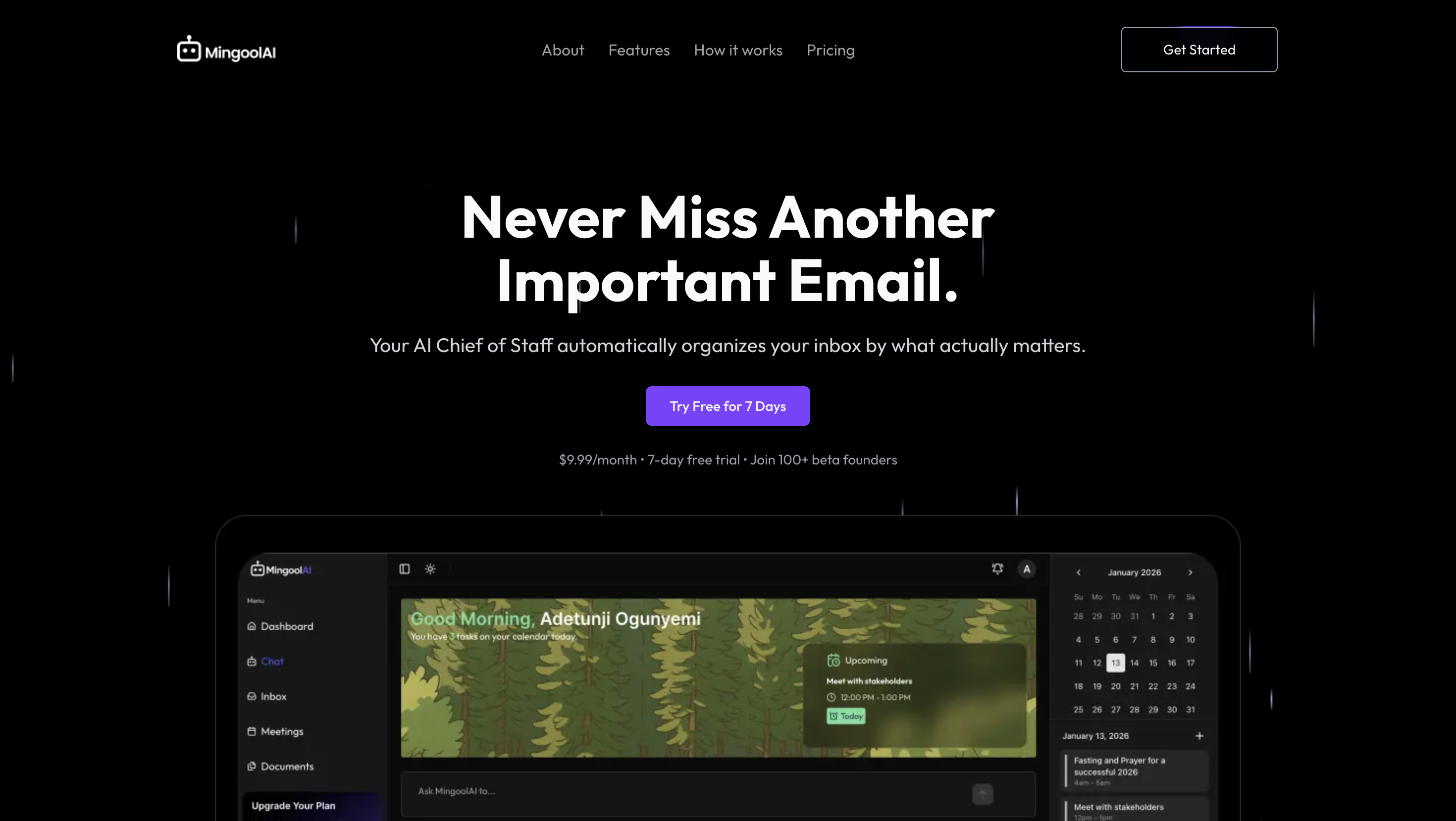 Screenshot 1 of MingoolAI