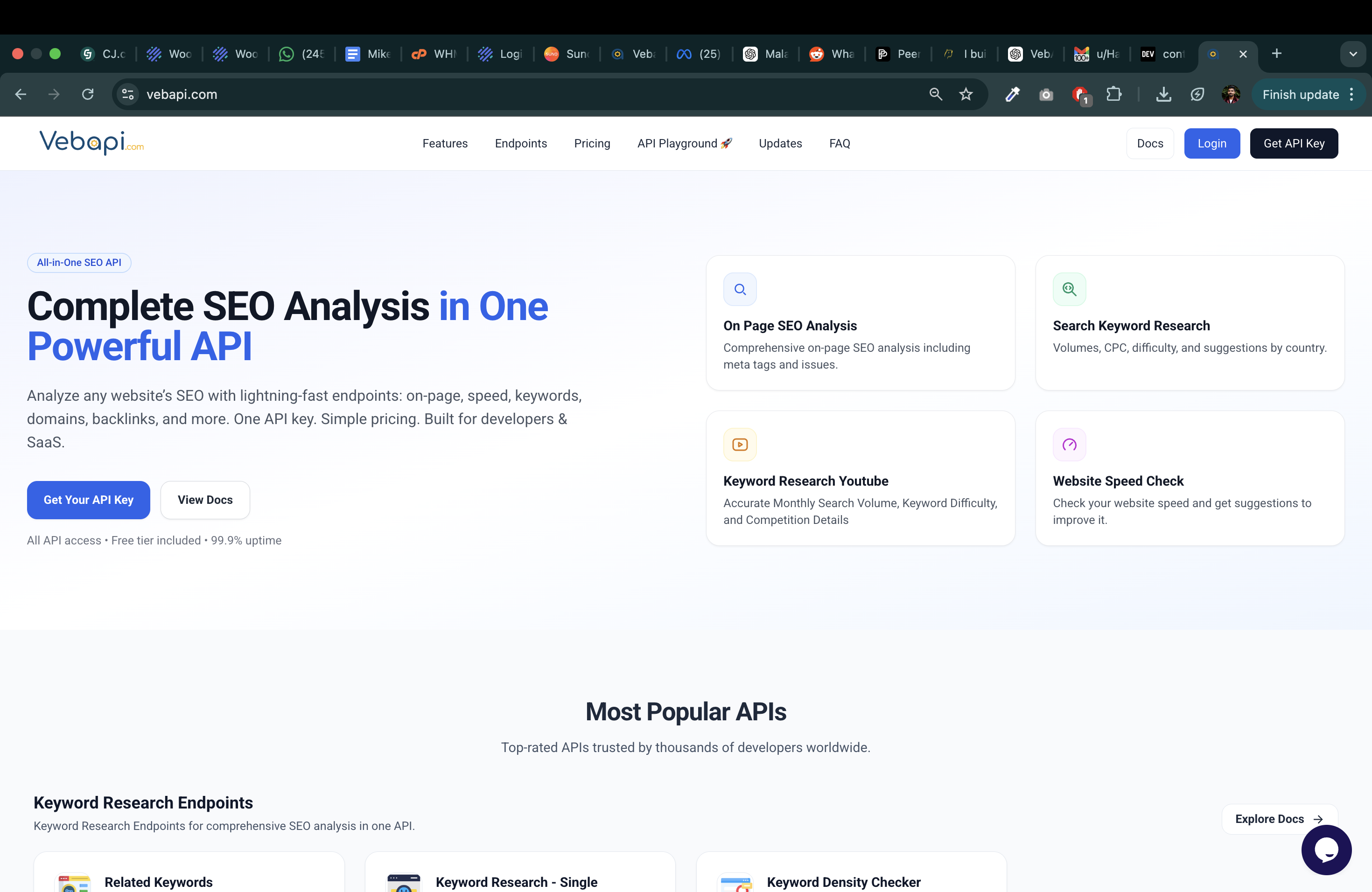 Screenshot 1 of VebAPI