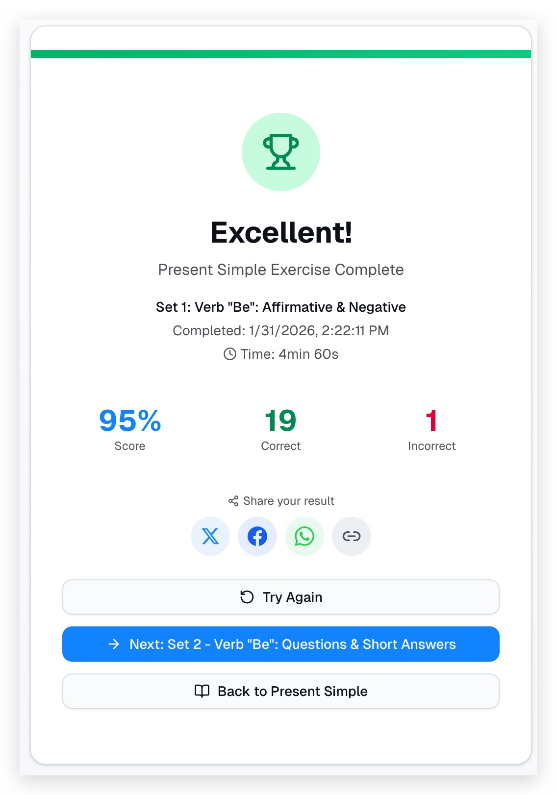 Screenshot 7 of English Grammar App