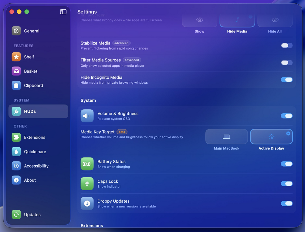 Screenshot 4 of Droppy