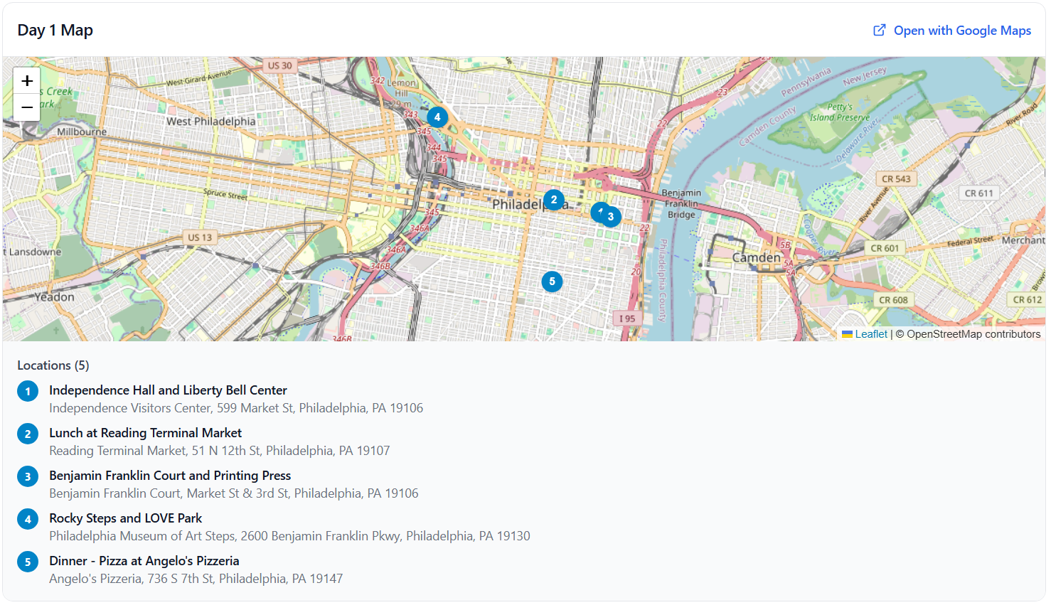 Screenshot 6 of Tourify Trip Planner