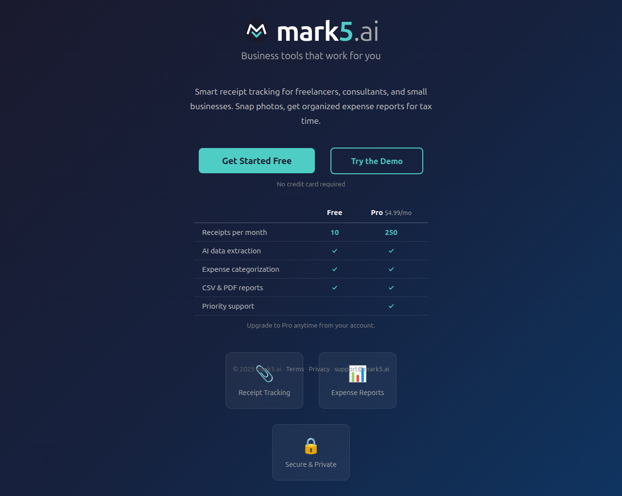 Screenshot 8 of mark5.ai