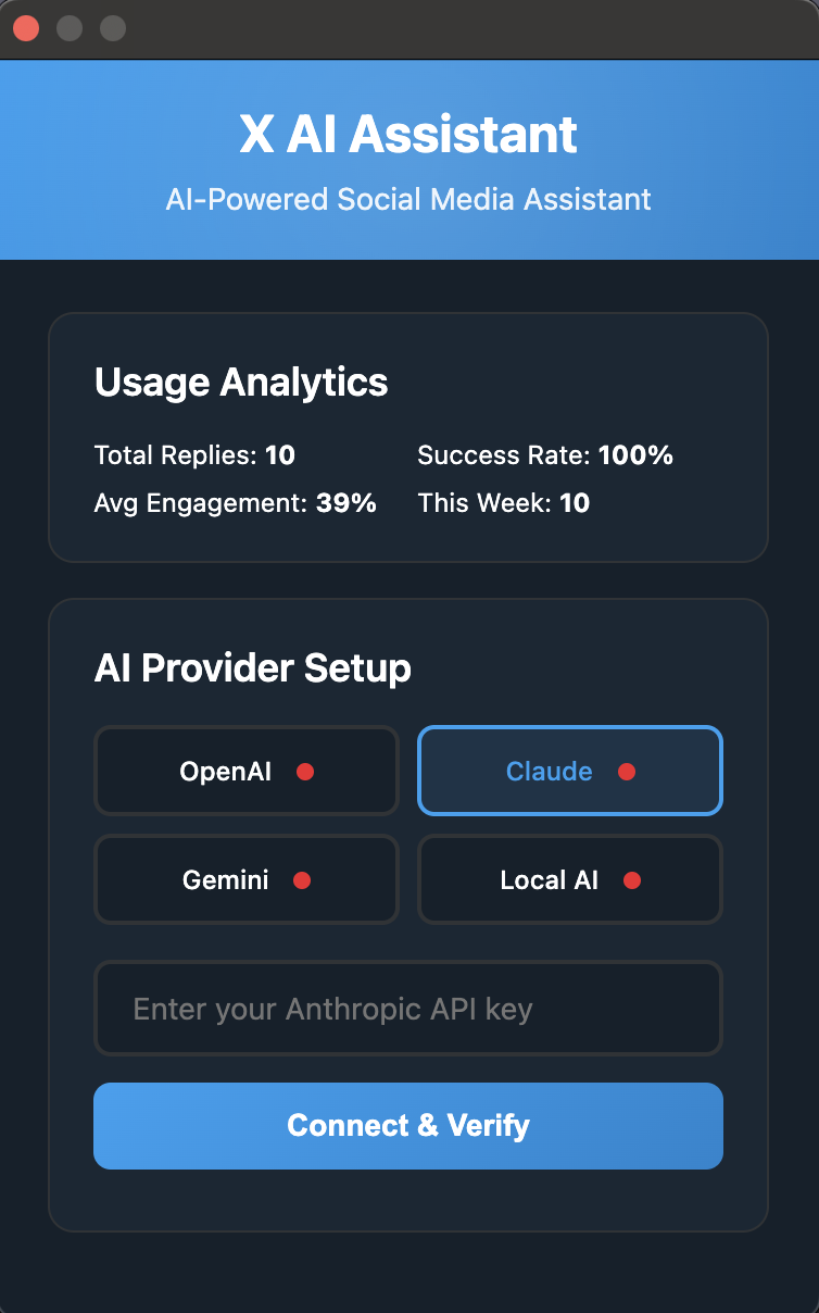 Screenshot 2 of X AI Assistant