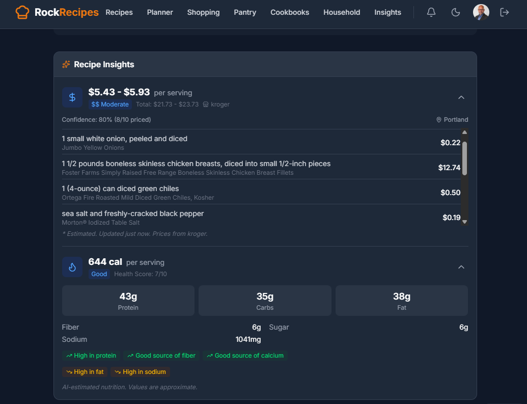 Screenshot 4 of Rock Recipes
