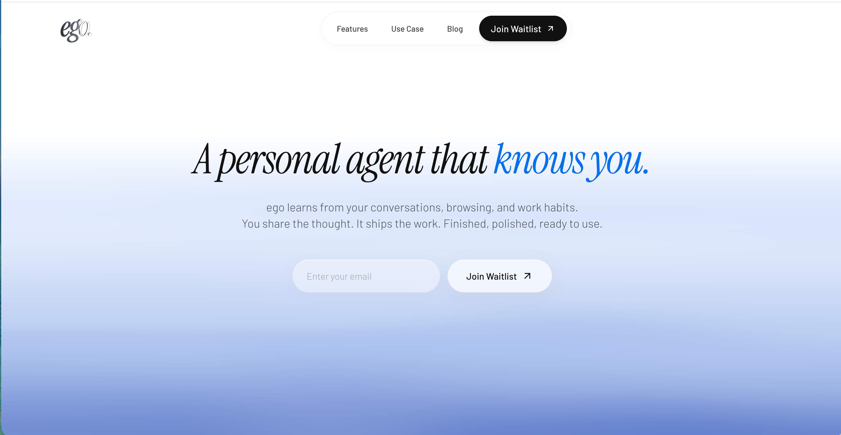 Screenshot 1 of personal agent