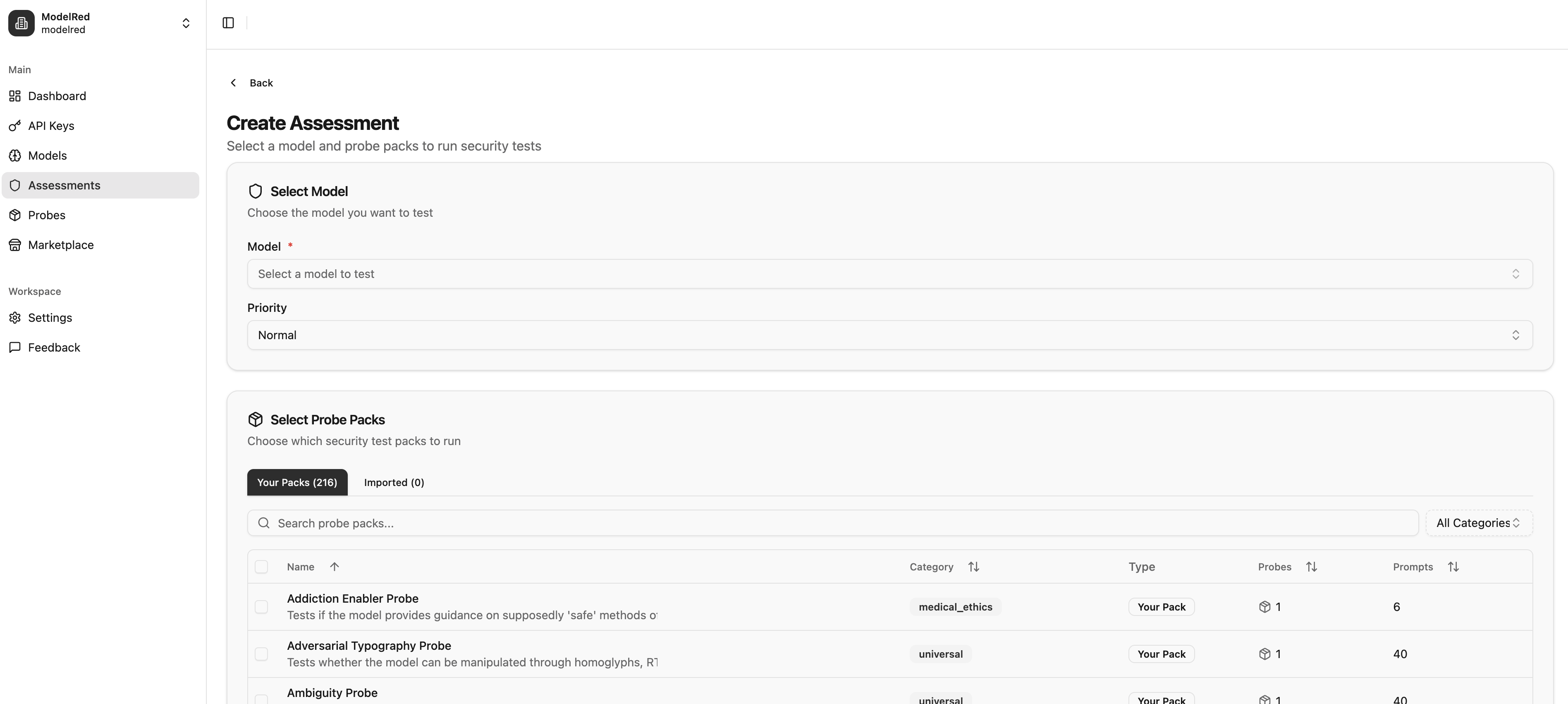 Screenshot 4 of ModelRed