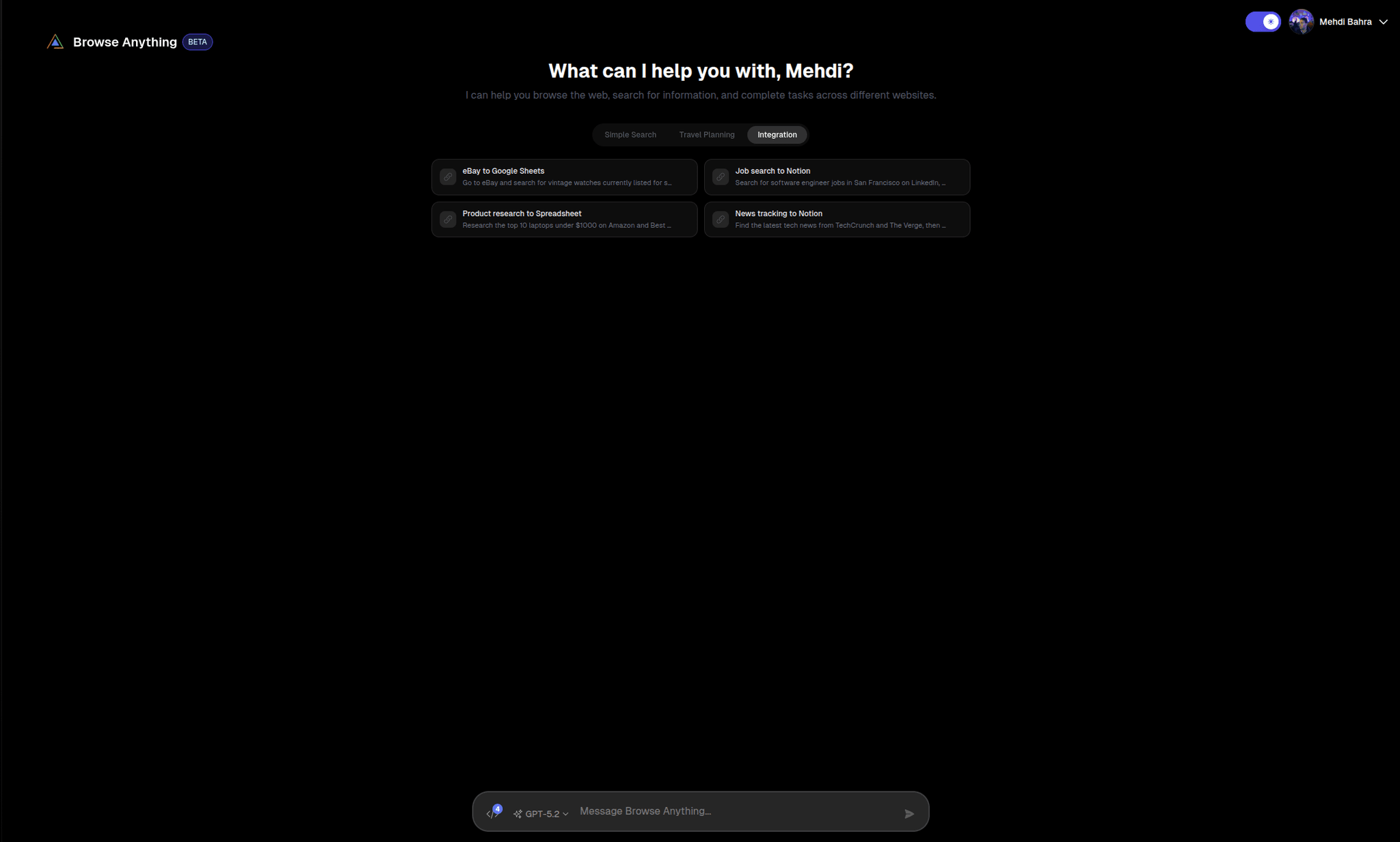Screenshot 4 of Browse Anything