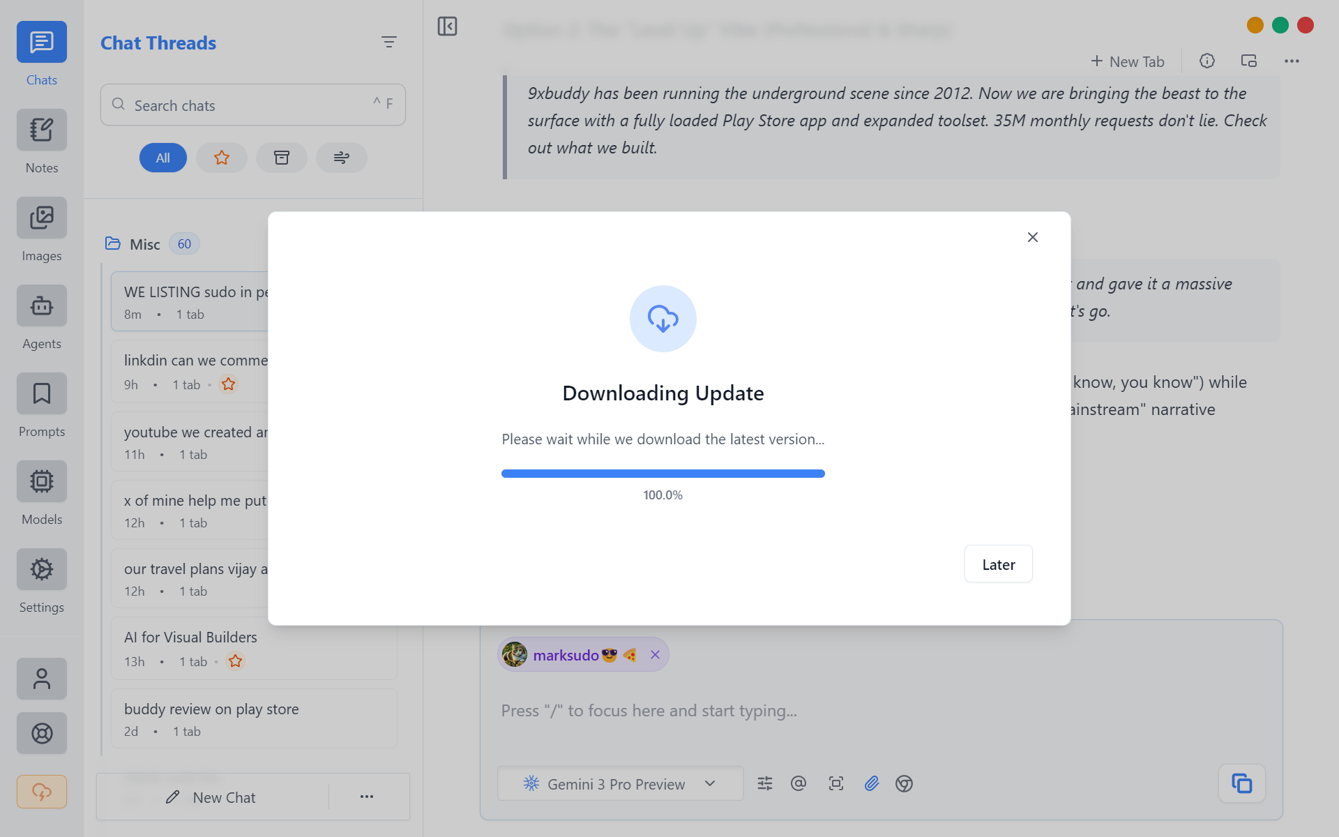 Screenshot 4 of 9XChaT