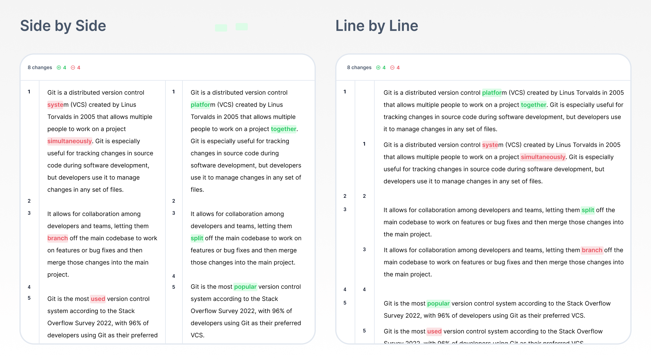 Screenshot 1 of LineDiff