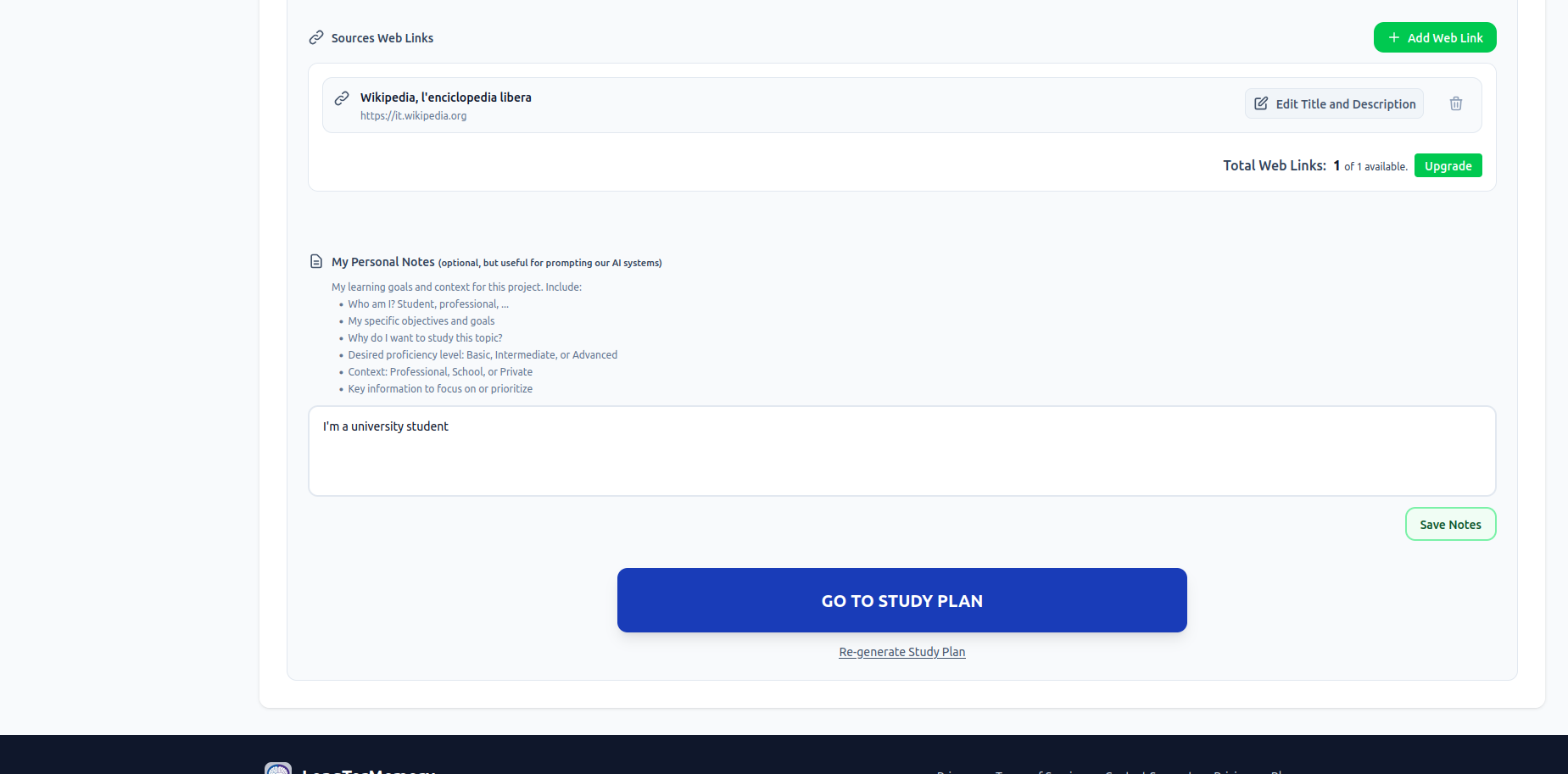 Screenshot 7 of LongTerMemory | AI study platform