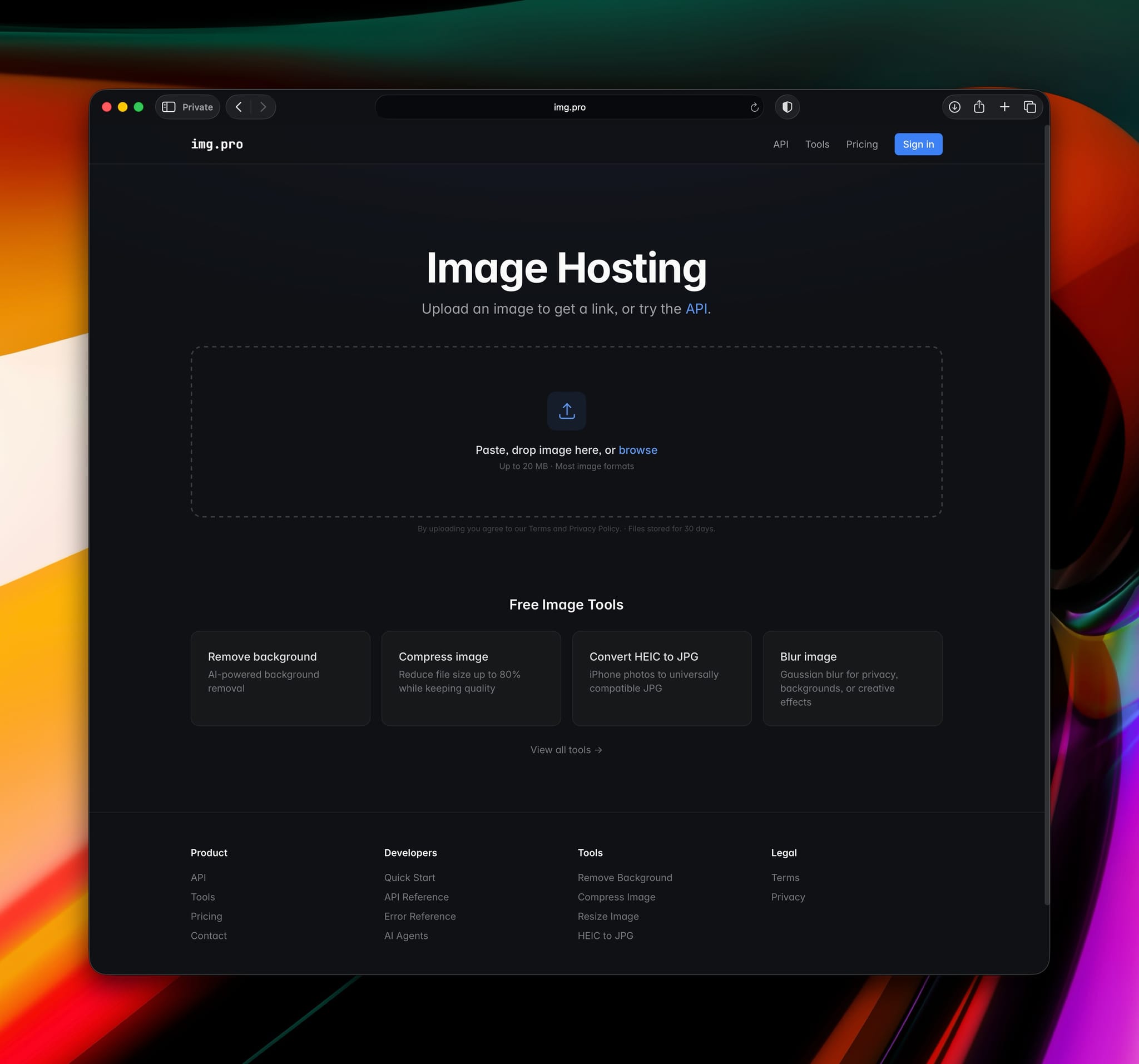 Screenshot 1 of img.pro