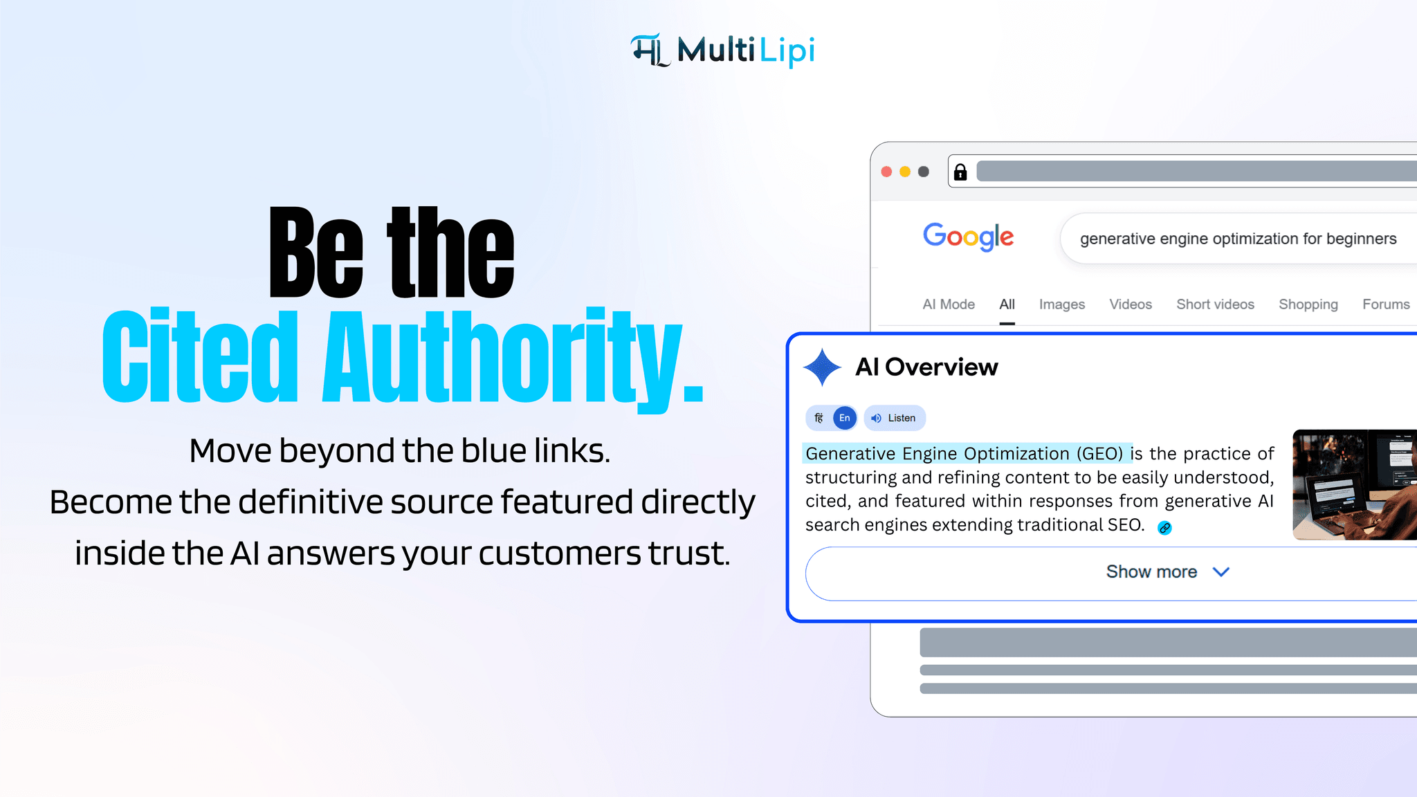 Screenshot 4 of MultiLipi - The Global AI SEO & GEO Hub