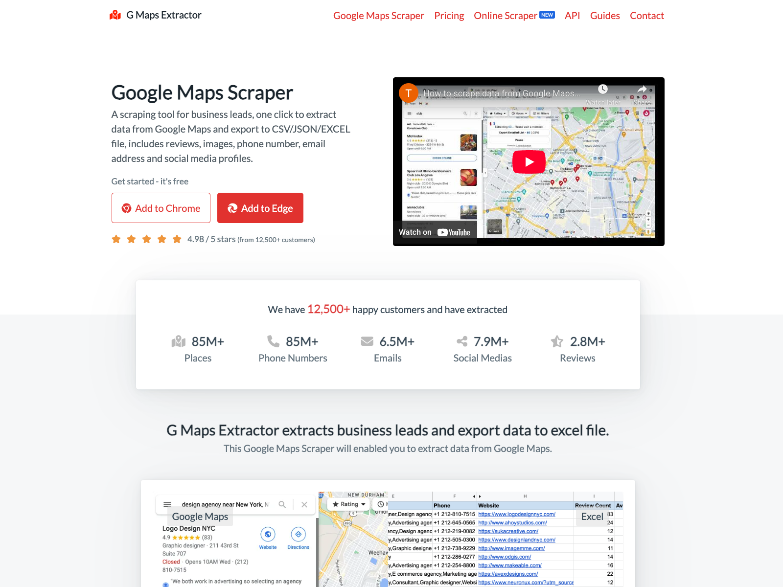 Screenshot 2 of G Maps Extractor