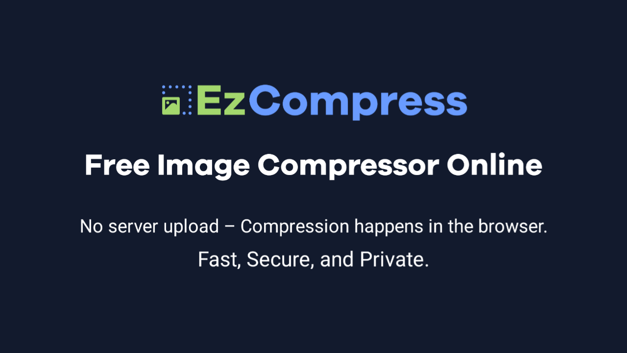 Screenshot 1 of Image Compressor Online - EzCompress