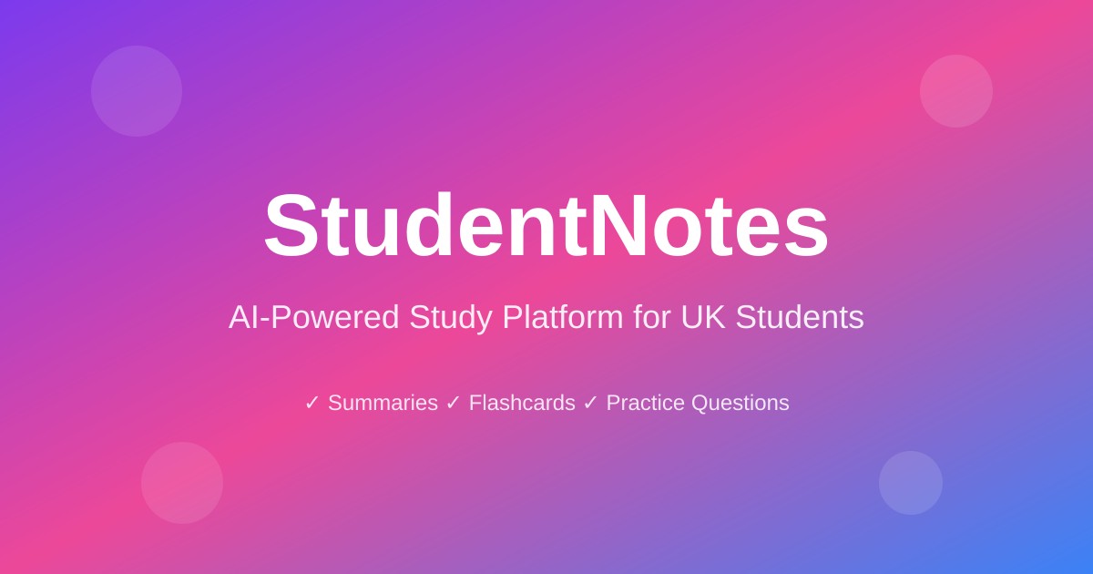 Screenshot 1 of StudentNotes