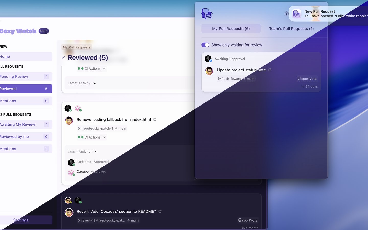 Screenshot 1 of Cozy Watch