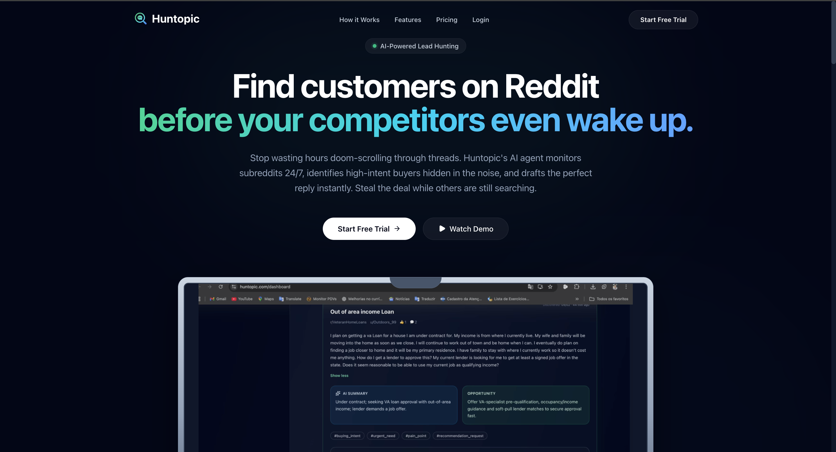 Screenshot 1 of Huntopic