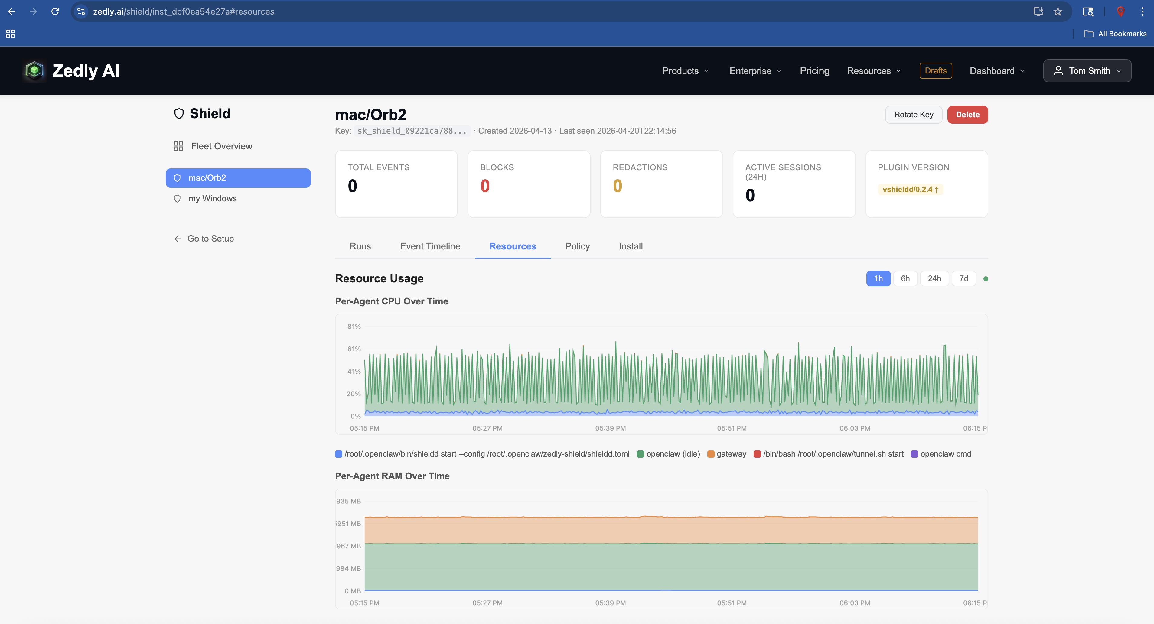 Screenshot 4 of Zedly AI - Setup and Shield for OpenClaw