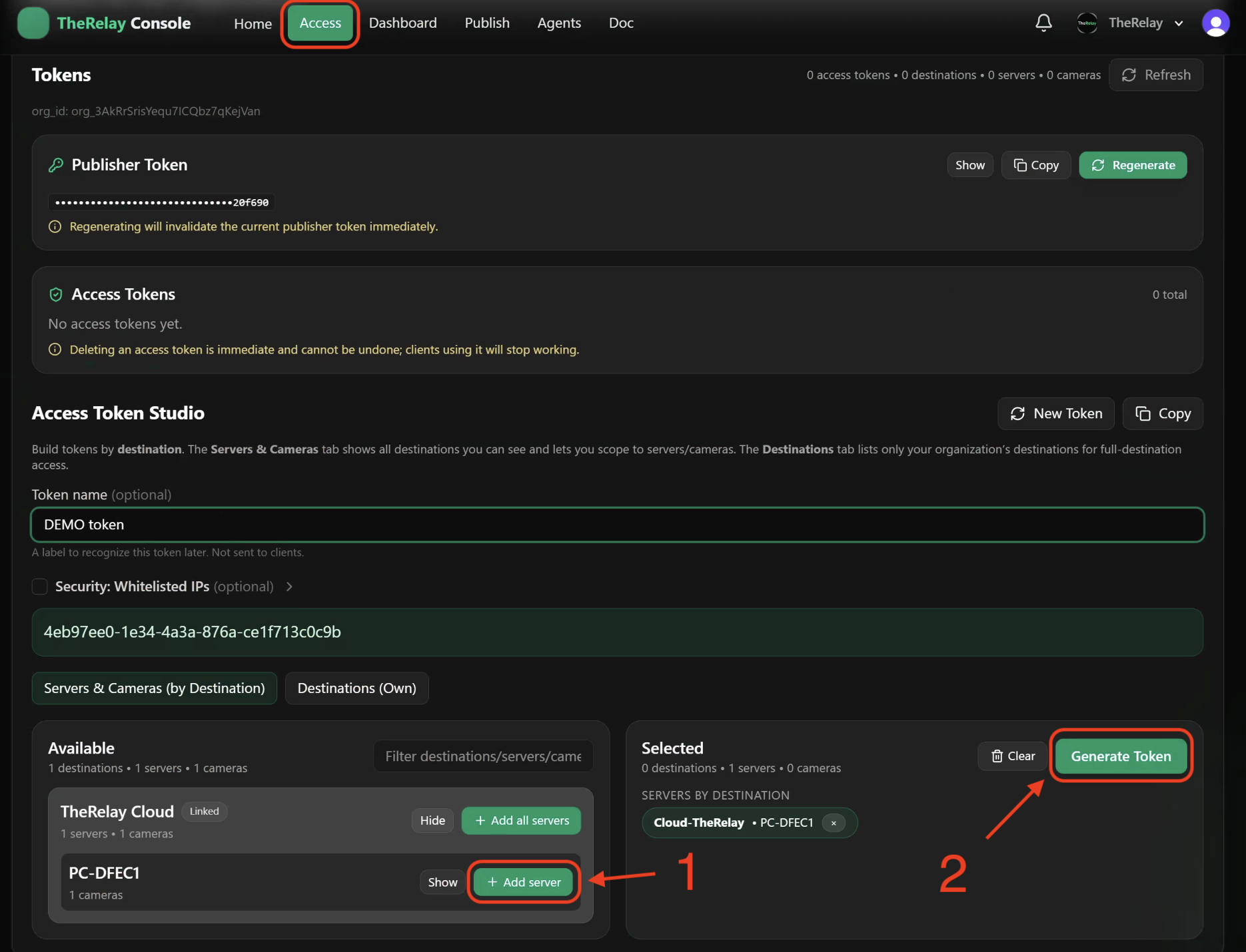 Screenshot 1 of TheRelay