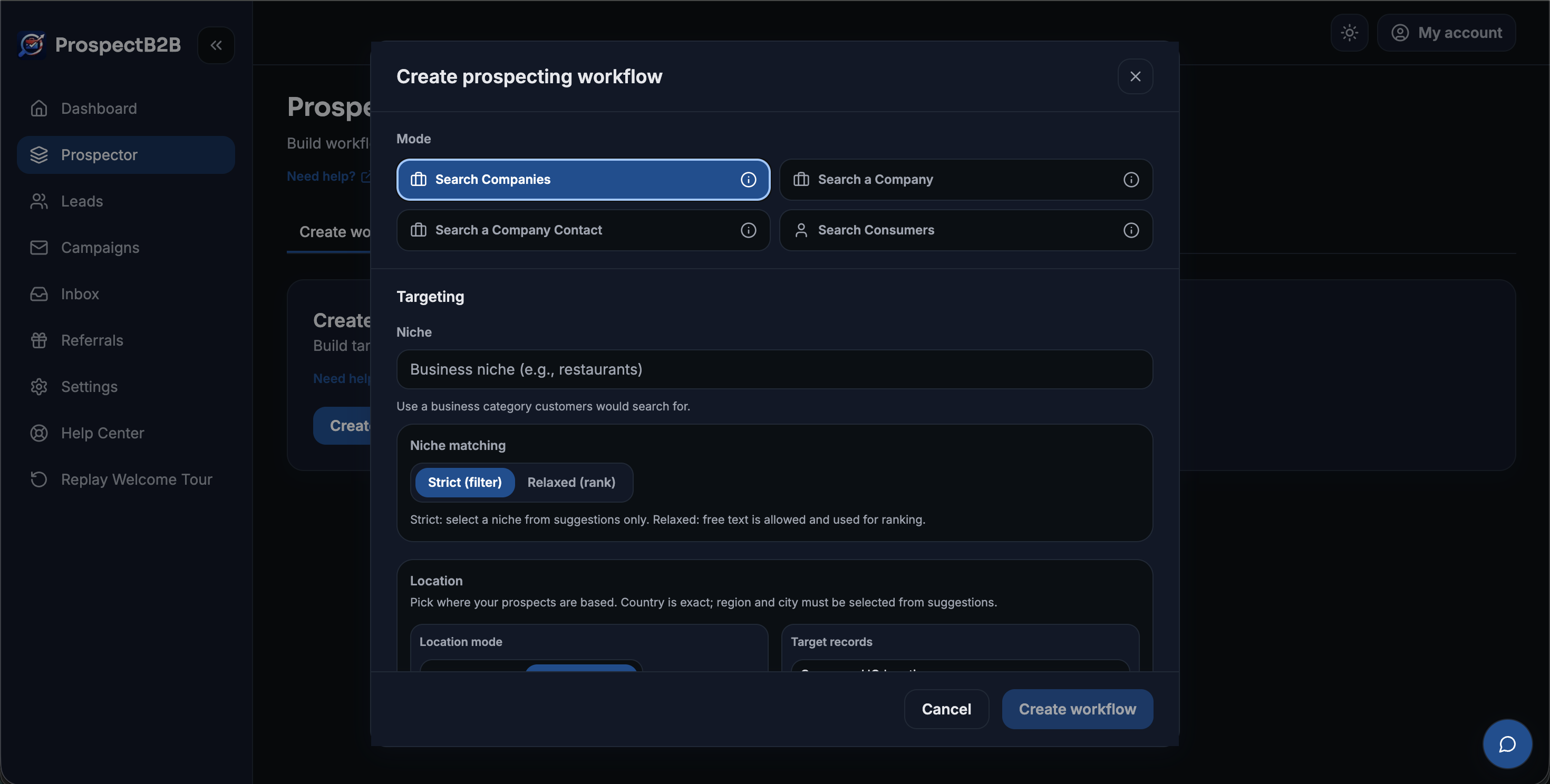 Screenshot 3 of ProspectB2B
