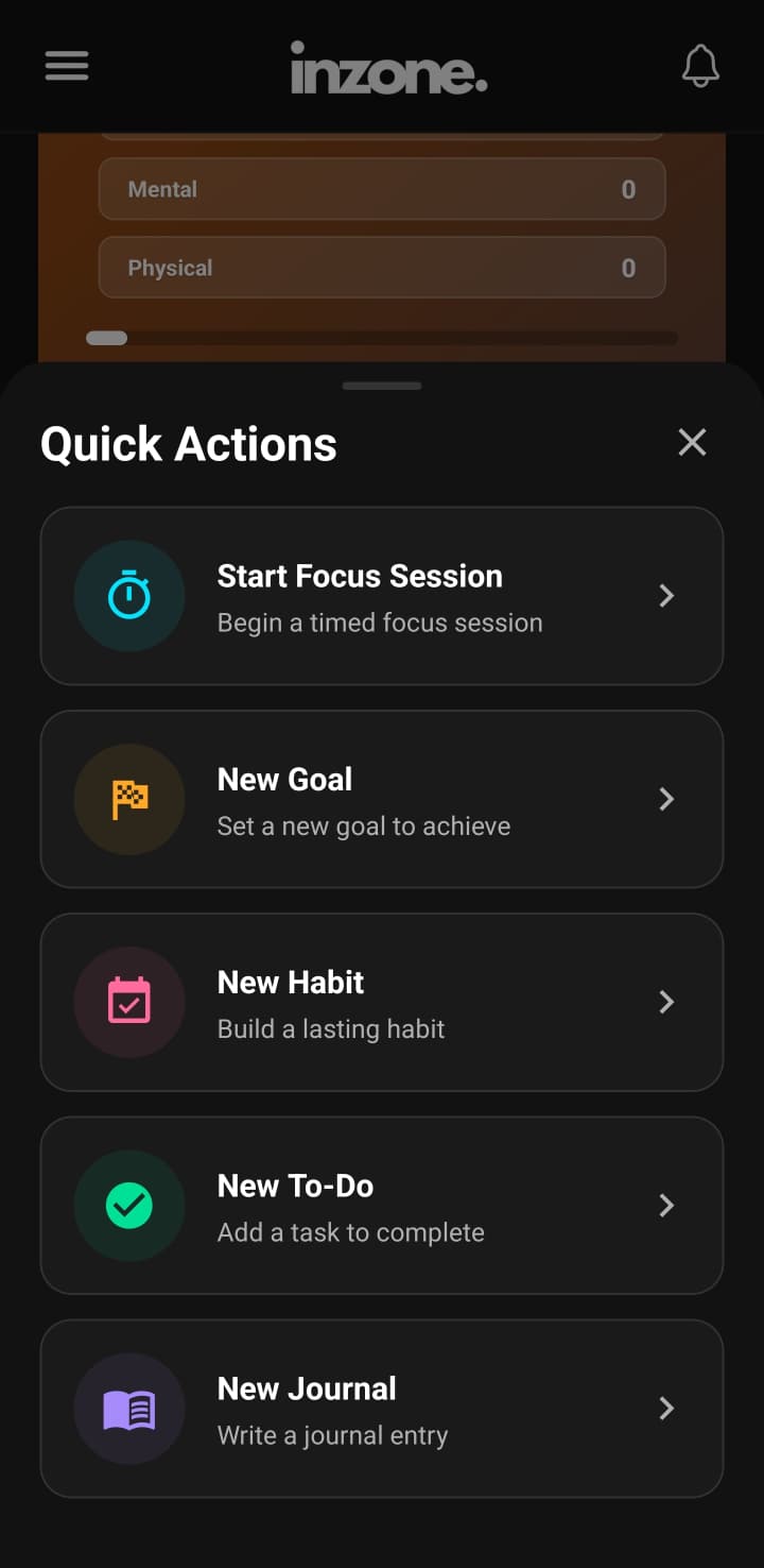 Screenshot 5 of inzone: Focus, Study, Timer